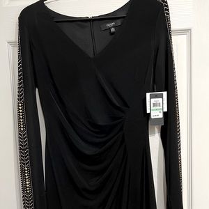 GUESS Studded Ruched Sheath Dress